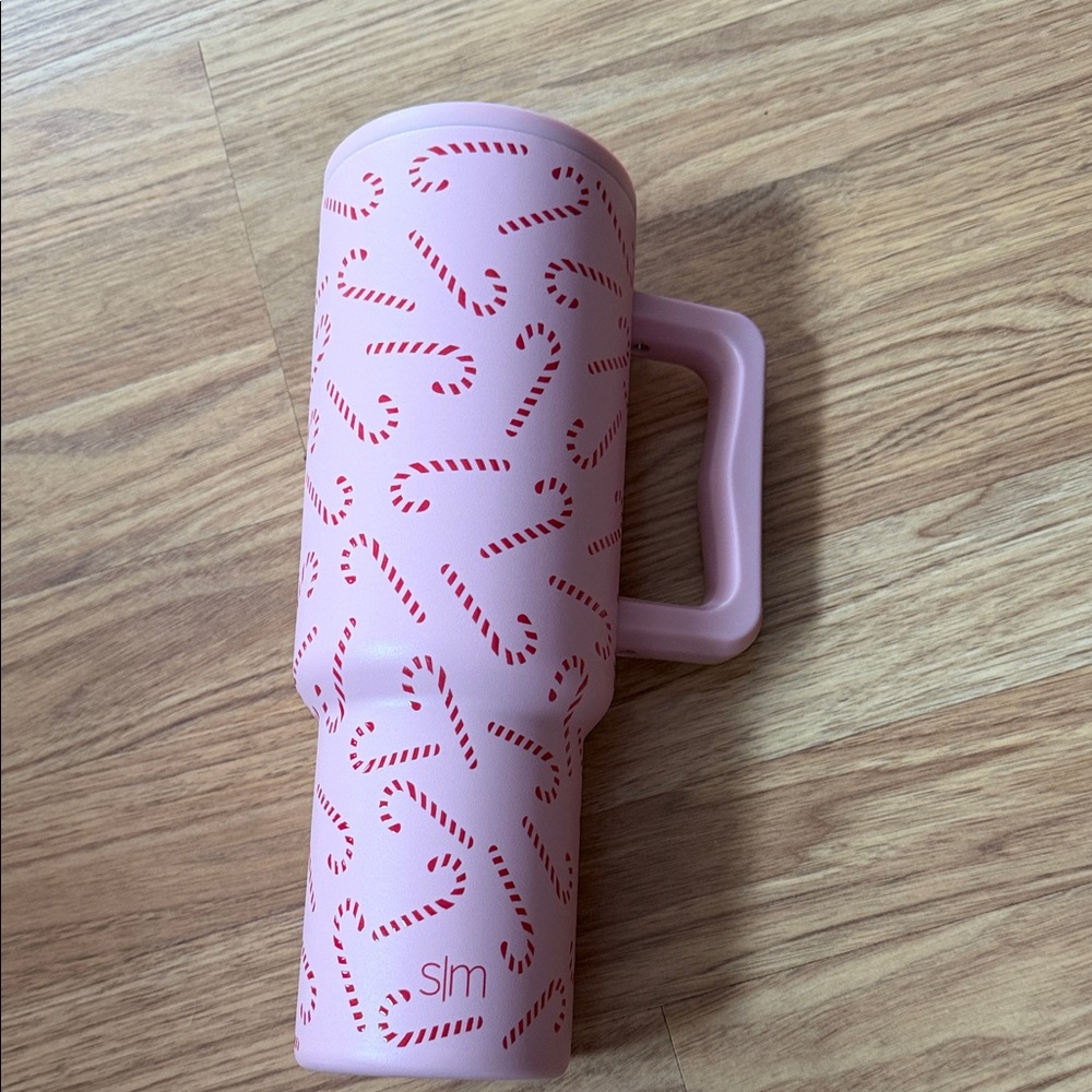 SLM Pink Candy Cane Thermos